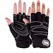 Huixin Gimnasio Para Hombres Guantes Pesas Dedo Levantamiento De Medio Instrumento De Muñeca Guantes De Dedo Guantes Antideslizantes (Color : 3, Size : One Size)