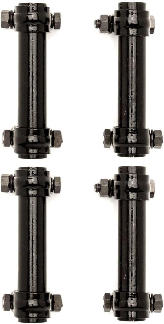 4 Pieces - Suspension Tie Rod End Adjusting Sleeve Assembly Set Front Left Driver Right Passenger Side for Olds,for Lincoln,for Buick,for AMC