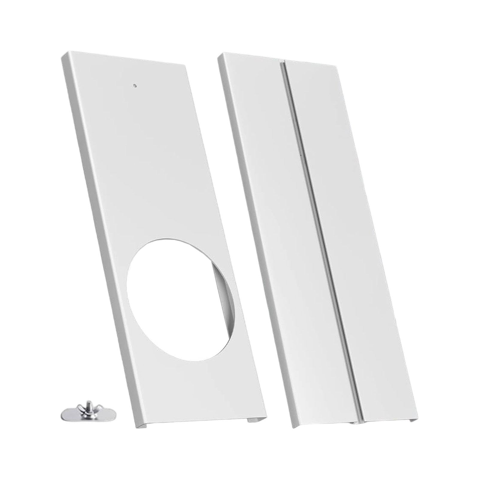 Gralara Kit de Ventilation pour Climatiseur Portable, Kit Calfeutrage Climatiseur, Panneaux d'Étanchéité Ajustable de Fenêtre, Adaptateur Universel de Remplacement Pratiques en PVC Maison Bureau
