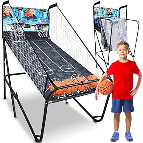 SereneLife Dual Hoop Basketball Shootout Game Cover