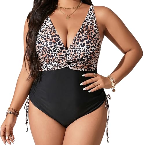 Maillot de bain une pièce léopard pour vos journées farniente à la plage