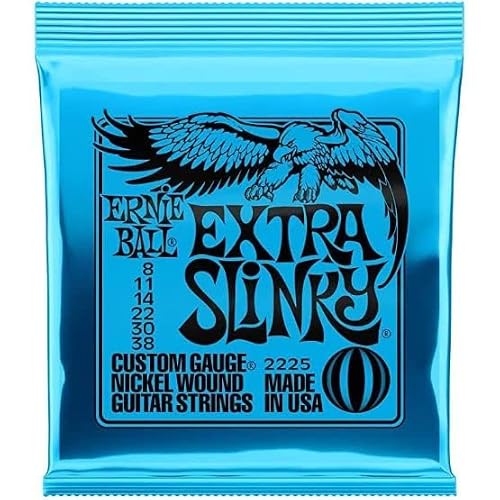 Ernie Ball Turbo Slinky Nickelwound Electric Guitar Strings 3-Pack - 9.5-46 Gauge #TOP4
