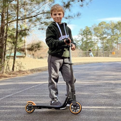 BIG ELEPHANT Boys Girls Fleece Lined Sweatpants, Youth Soft Cotton Athletic Jogger, Kids Basic Active Pants with Pockets3