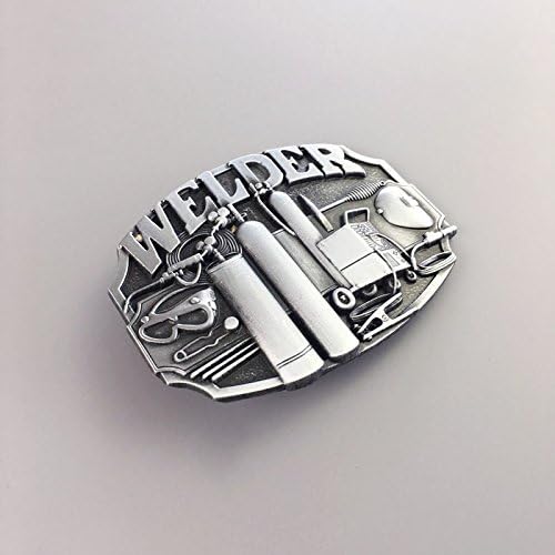 JEAN'S FRIEND Vintage Style Welder Trades Tradesman Belt Buckle also Stock in US - Image 2