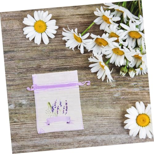 Bolsas de malla con cordón 20 pcs para joyería miniatura 6