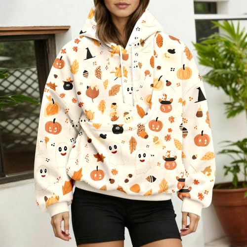 Halloween Pet Pouch Hoodie Ghost Graphic Cat Dog Holder Hooded Sweatshirt - image 6