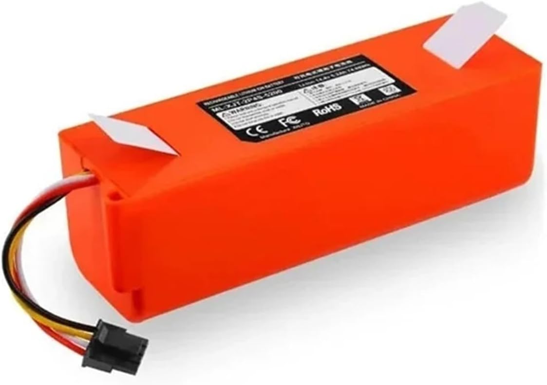 14.4V 12800mAh Vacuum Cleaner Replacement Battery, Compatible with XIAOMI, 1S Generation 1 SDJQR01RR SDJQR02RR SDJQR03RR Vacuum Cleaner Battery(1pcs 12800mAh)