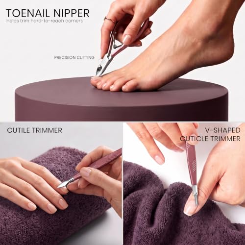 Image of Utopia Care Manicure Set Professional Nail Clippers Kit