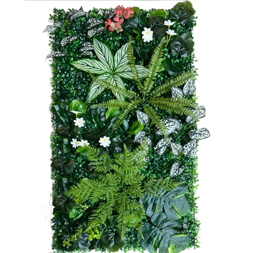Générique Panneau Mural végétal Artificiel 50 cm x 100 cm pour intérieur et extérieur,...