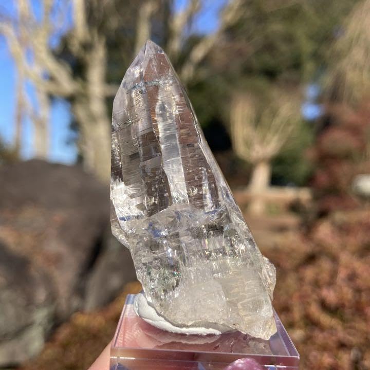 ガネーシュヒマールクォーツ 原石 ポイント ガネーシュヒマールクォーツ 原石 ポイント