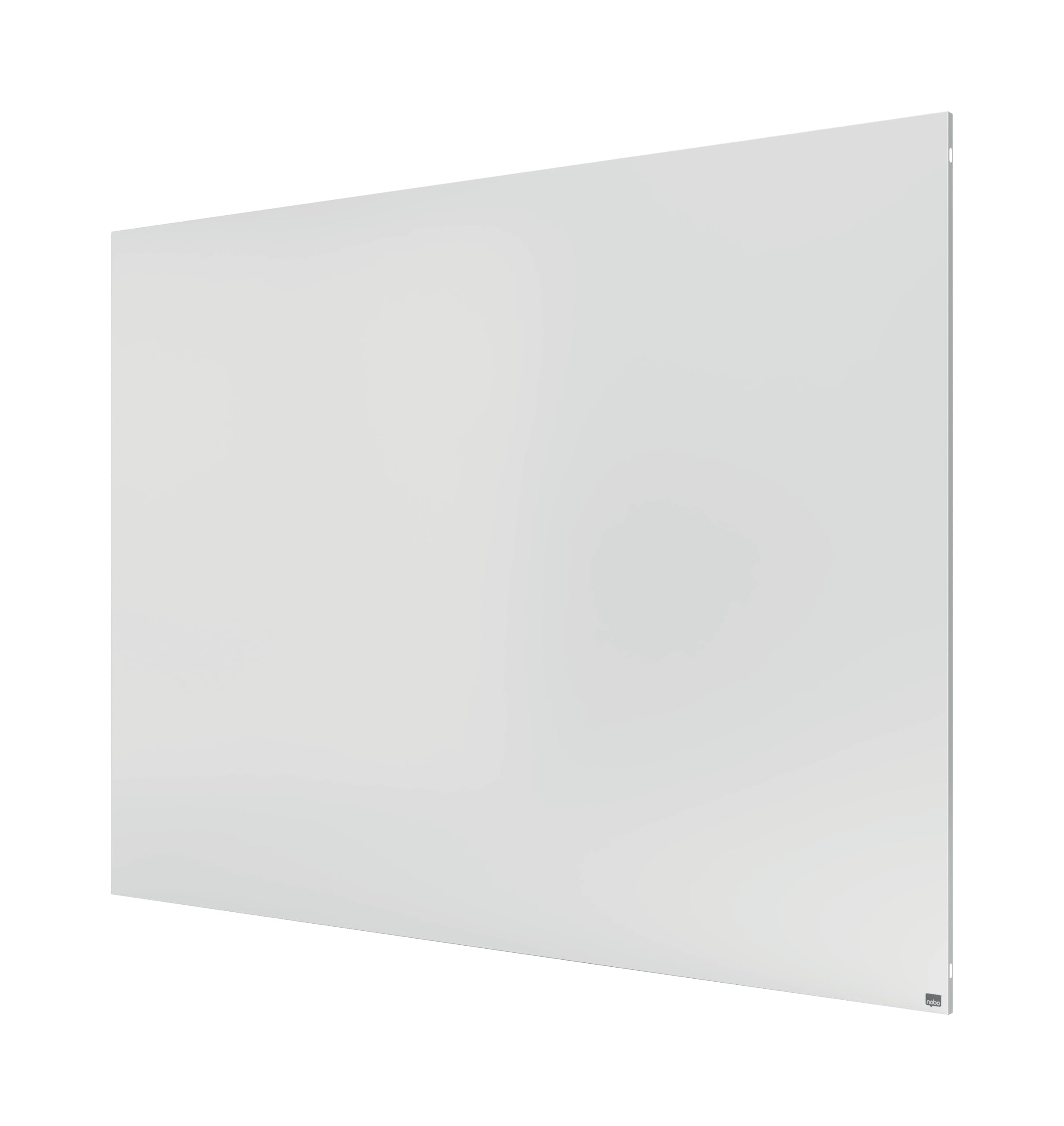 Nobo Infinity Frameless Magnetic Whiteboard, 1200 x 900mm, Magnetic Whiteboard, 120 x 90cm, UV Cured Steel, Easy-Clean White Board, White, 1915715