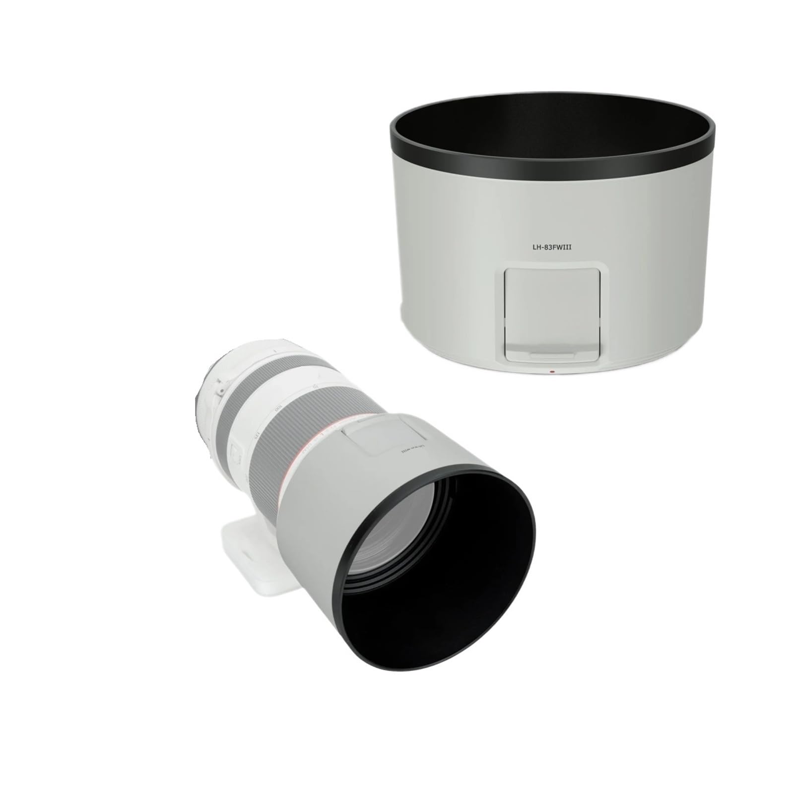 Pare-Soleil d'appareil Photo, Compatible for 70-200mm F2.8 100-500mm F4.5-7.1 ET-83FWIII