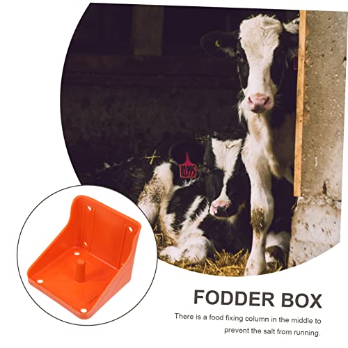 GLSTOY 1 Peça Suporte De Armazenamento De Tijolos De Fazenda Alimentação De Minerais Para Cães Acess