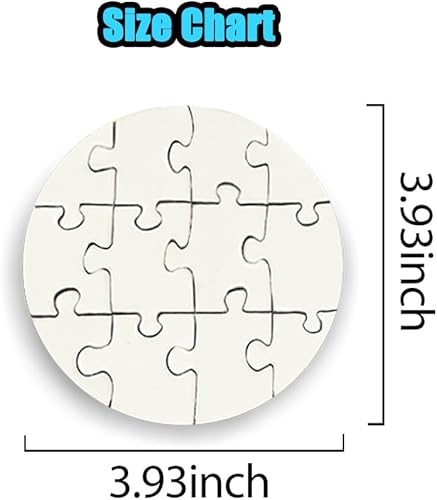 Miniatura 5 de Imán de rompecabezas para nevera, imagen personalizada, formas únicas, imanes (forma redonda)