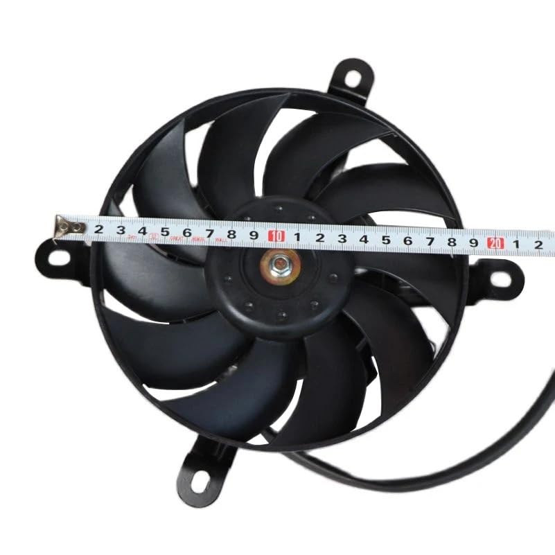 Ventilateur de refroidissement pour moto et radiateur à eau - 3