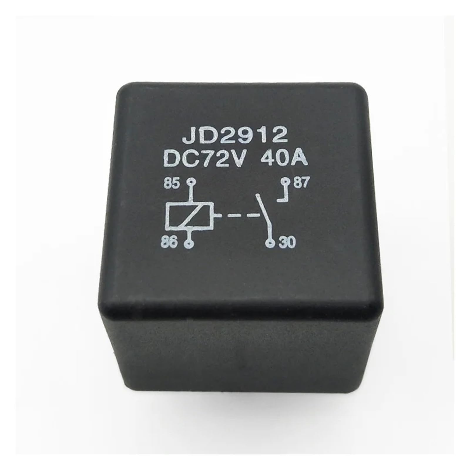 Relé de potencia, JD2912, DC 72 V, 40 A, SPST, Normalmente abierto