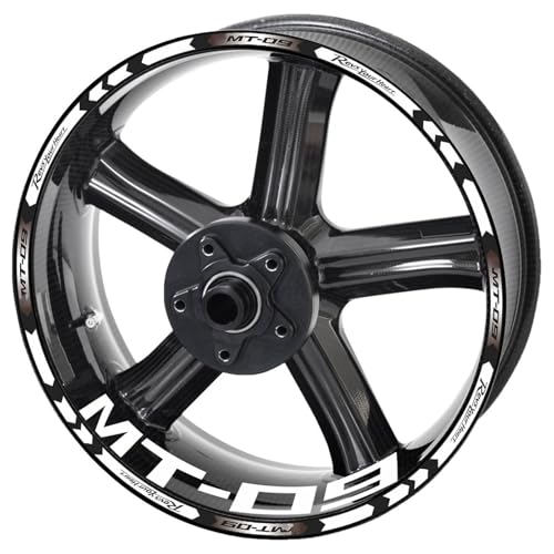 Autocollant réfléchissant roue moto MT09 kit décalcomanies jante Yamaha SP