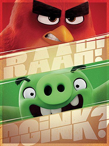 Toile Angry Birds édition Raah de qualité supérieure en 60x80