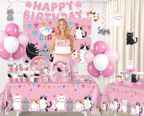Décorations d'anniversaire chat : la solution pour une fête rapide et sans stress
