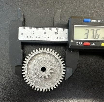 Rueda dentada de metal SLM, aprox. 16 mm, tamaño 37, apto para cortacésped Robomow RX20U