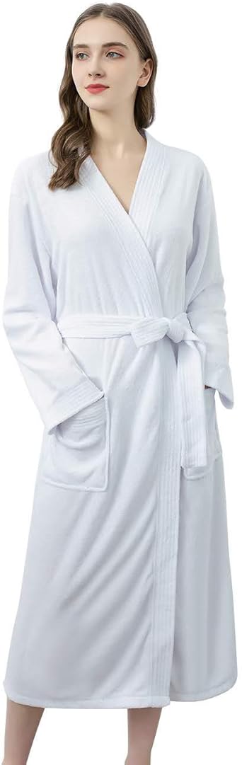 amazon ladies towelling dressing gowns
