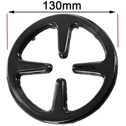 Spares2go reductor de cocina de gas Cocina Estufa cafetera Moka salvamanteles cacerola soporte (pequeño – 130 mm)