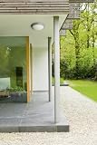 Philips myGarden Paradise lampa ścienna na zewnątrz, szara (zawiera 2 x 18 W żarówka E27)