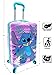 Fast Forward Kids Licensed Hard-Side 20” Spinner Luggage Lightweight Carry-On Suitcase (Stitch)