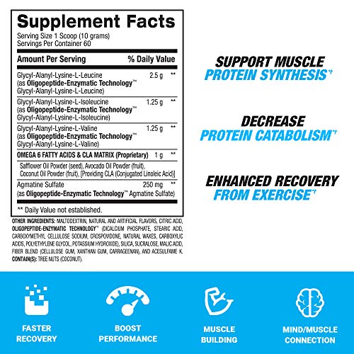Bpi Sports Best Bcaa - Bcaa Powder - Branched Chain Amino Acids - Muscle Recovery - Muscle Protein Synthesis - Lean Muscle - Improved Performance – Hydration – Fruit Punch - 60 Servings - 1.32 Pound #TOP1