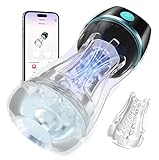 Upgraded Blowjobob Machine for Man 7 Vibration & Suction 3 Modes Sucking Massager Automatic Mastusbafor Male Masterburbatar Hands Free Automatic Tight Sleeve Hoodies FKL232