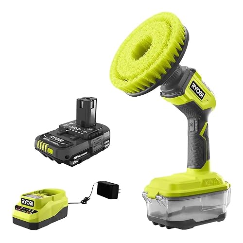 ONE+ 18V Cordless Power Scrubber Kit with Battery