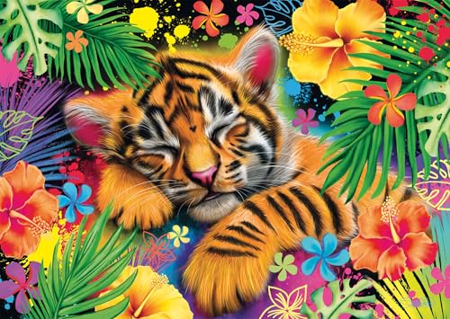 Schmidt Spiele 58889 Puzzle Chiot Tigre 1000 Pièces