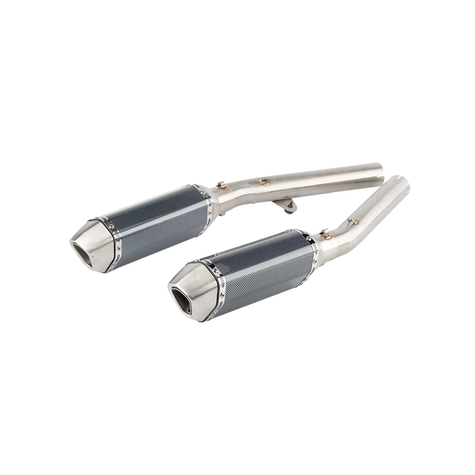 Exhaust Muffler With Mid Link Pipe System Slip-on For Honda For CBR1100XX For Blackbird 1996 To 2016 Escape,Heavy Duty