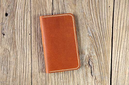 Brown Black vegetable tanned leather cover for field notes notebook field notes leather wallet holder case cover FA614S3