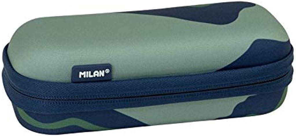Melt Green semi-Rigid Oval Pencil case