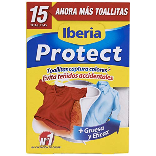 Iberia - Toallitas Protect Captura Colores - 15 Unidades