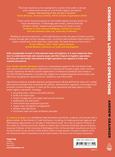 Cross-Border Logistics Operations: Effective Trade Facilitation and Border Management