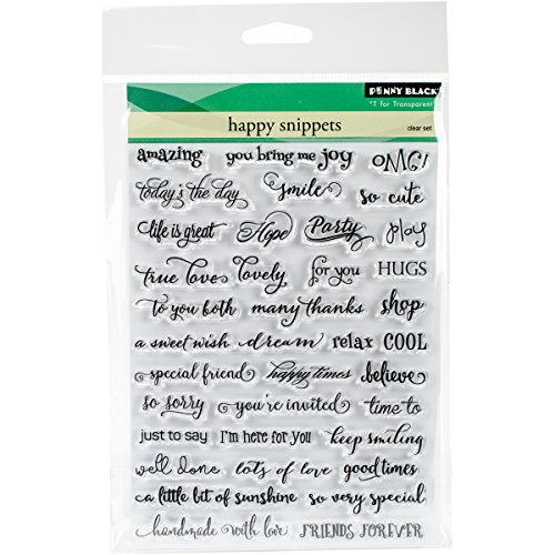 Penny Black Clear Stamps 5 x 7-inch, Multi-Colour, 0.39 x 14.61 x 22.23 cm