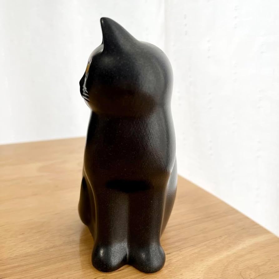 リサラーソン　オブジェ　置物　黒猫　小 Amazon.co.jp: リサラーソン 黒猫 置物 ヴィンテージ : ホーム