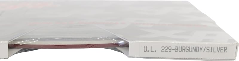 Fita pinstriping dupla 2 cores Universal 0216229 Bordô/Prata Metálico – 45,72 m