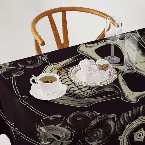 Nappe de table rectangulaire lavable anti-tache pour simplifier la décoration de vos fêtes