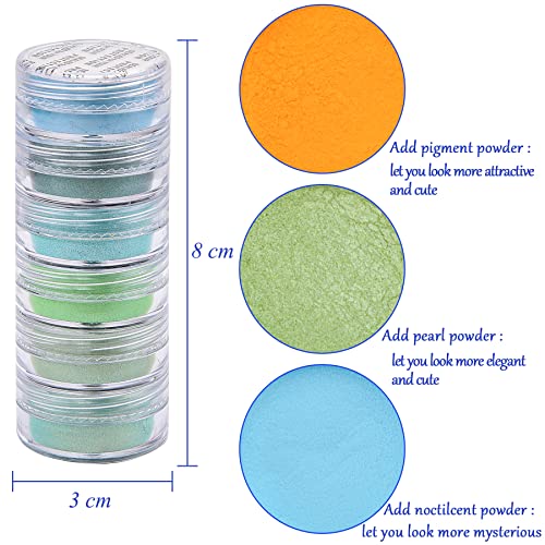 Duufin 36 Colori Pigmenti in Polvere per Unghie