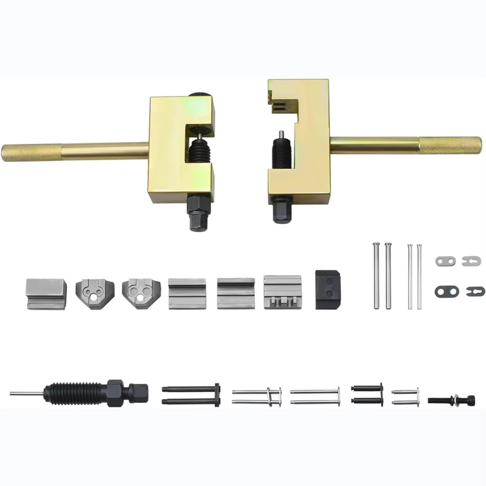 Kit de Cadena de distribución Compatible con Jeep 2.2D 2.7D 3.0D CRD para Kit De Herramientas De Instalación De Extracción De Cadena De Distribución De Motor Diésel