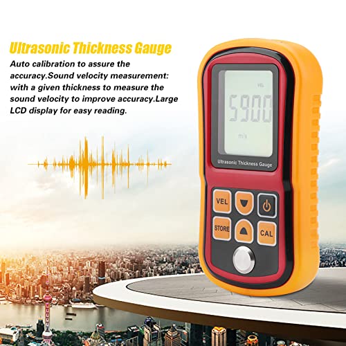 Tyenaza Medidor de Espesor Digital Ultrasonido GM100 miniatura 6