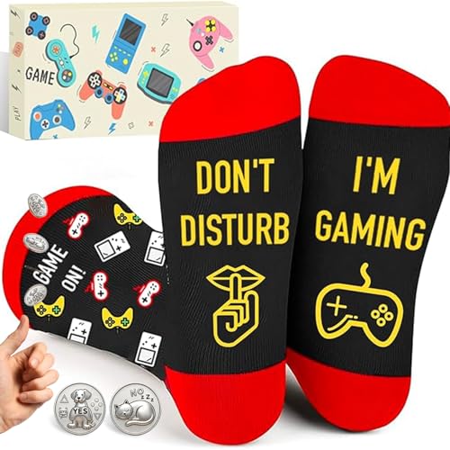 Ya en mundofriki.es: Calcetines Divertidos para Adolescentes, Regalo Original para Gamers, Juguetes Sorpresa, Detalle para Navidad o Calendario de Adviento