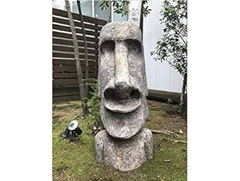 ★イースター島現地購入品★モアイ像風彫刻 3体セット ☆イースター島現地購入品☆モアイ像風彫刻 3体セット
