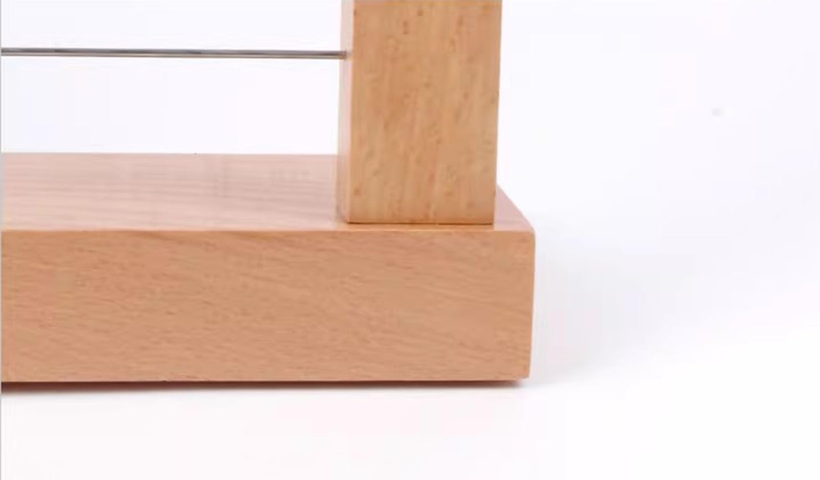 Tyzqsm Drewniana Rama Liczb Montessori, Edukacyjne Zabawki do Nauki dla Domowej Szkoły,2PCS