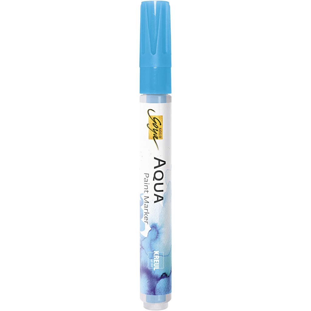 Solo Goya Aqua Paint Marker Cyan Cyan