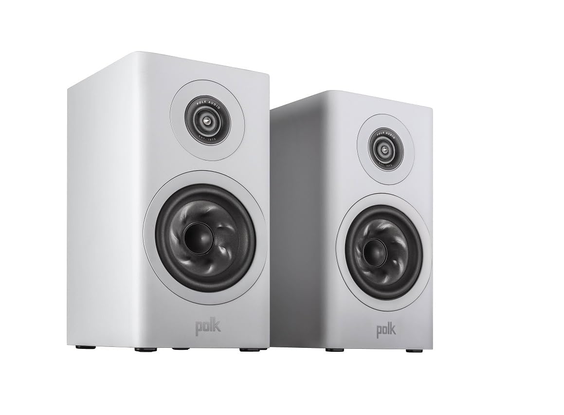 Polk Audio Reserve R100 Small Bookshelf Speaker for Dynamic, Detailed Home Theater Audio, 1