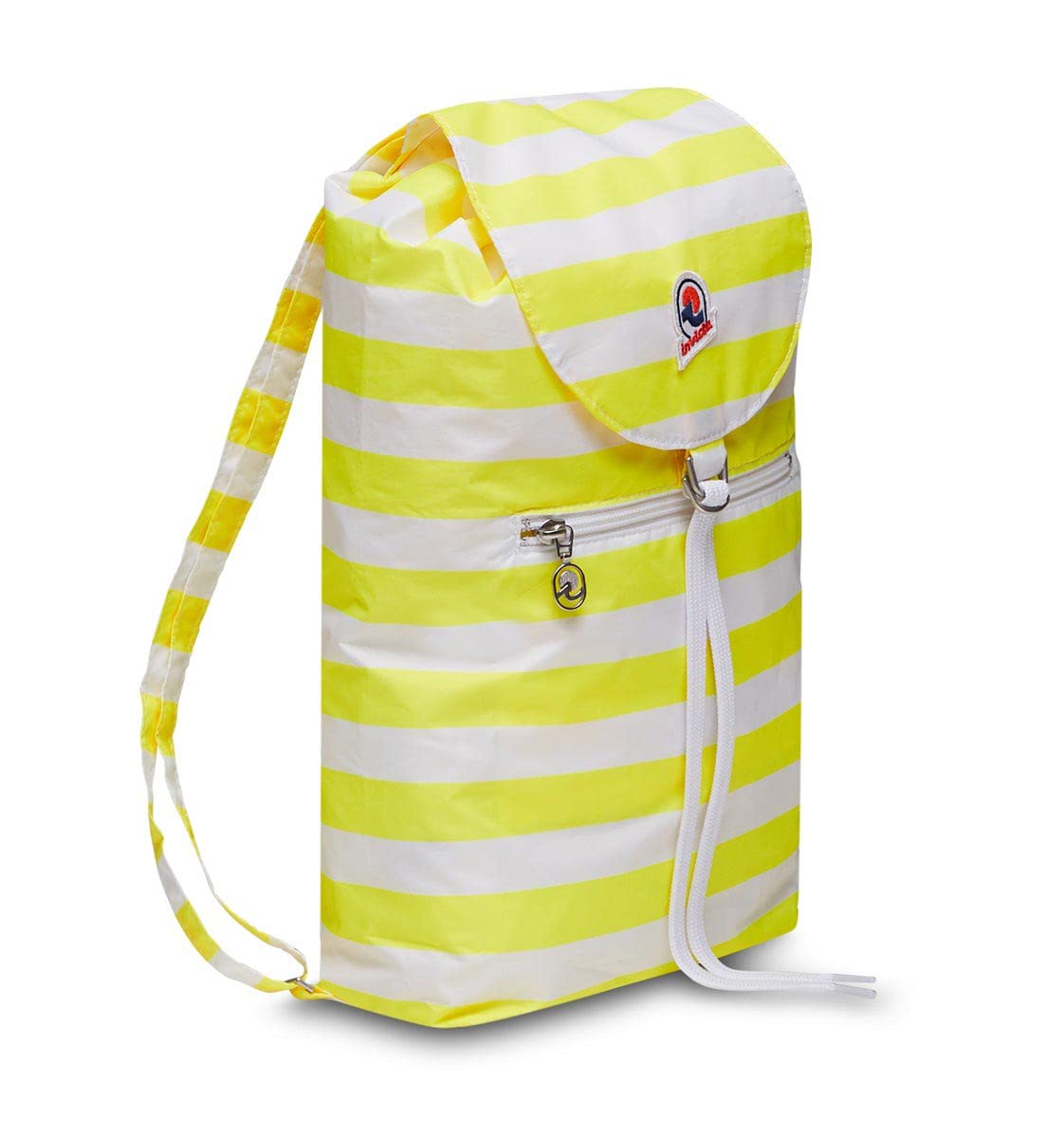 INVICTA Zaino - MINISAC NEXT - Richiudibile e Tascabile - Viaggio & Tempo Libero - Zainetto Uomo Donna a Righe - ICONA - PACKABLE